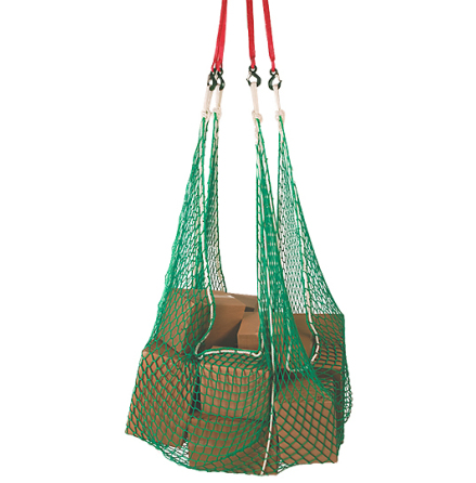 Lyftnt 2000 kg, 4.0 m x 4.0 m, 100 mm maska 6mm vit trd   