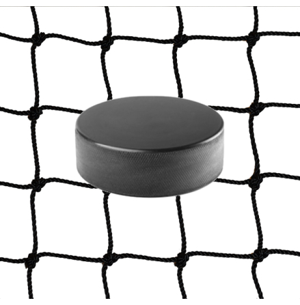 Hockeynt 3mm svart nylon 40mm