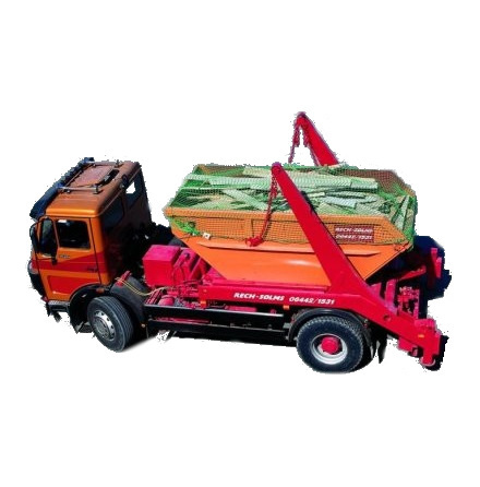 Containernt 3.5 m x 7.0 m, 80 mm PE, Fyrkantmaska