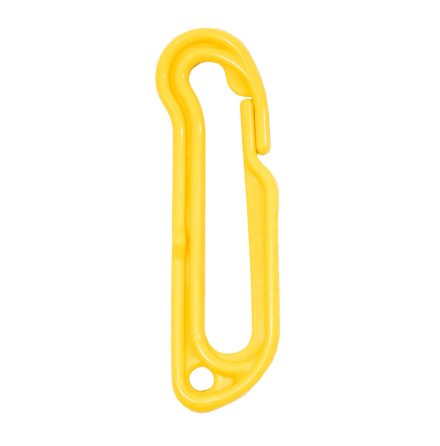 Snabbhake gul plast 95mm 4-pack.       