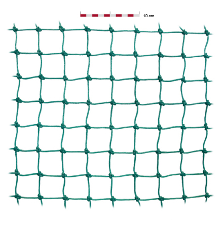 Transportnt 3mm grn PE 40 x 40mm