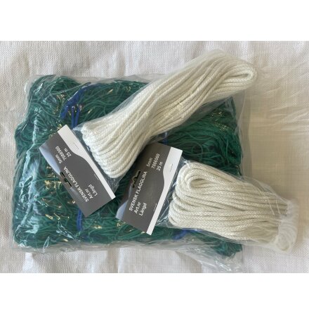 Paket - (2 st) fotbollsnt 5-manna med flagglinor