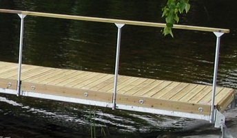 Brygga Rentukka räcke Brygga Rentukka räcke